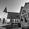 Point Clear Alabama St. Francis Church Painting by Michael Thomas Point Clear Alabama St. Francis Church Painting by Michael Thomas