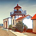 Point-No-Point Lighthouse #5 Photograph by Jerry Abbott Point-No-Point Lighthouse #5 Photograph by Jerry Abbott