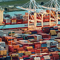 Port of Oakland Aerial Photo #3 Photograph by David Oppenheimer