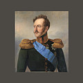 Portrait of Emperor Nikolai Painting by MotionAge Designs Portrait of Emperor Nikolai Painting by MotionAge Designs