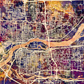 Quad Cities Street Map by Michael Tompsett Quad Cities Street Map by Michael Tompsett