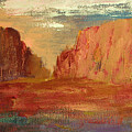 Red Sedona Painting by Julie Lueders Red Sedona Painting by Julie Lueders