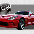 S R T Viper with 3 D Badge Photograph by Serge Averbukh S R T Viper with 3 D Badge Photograph by Serge Averbukh