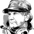 Steve Spurrier Digital Art by Greg Joens Steve Spurrier Digital Art by Greg Joens