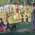 Sunday Afternoon on the Island of La Grande Jatte Painting by Georges Pierre Seurat Sunday Afternoon on the Island of La Grande Jatte Painting by Georges Pierre Seurat