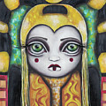 The Queen Painting by Abril Andrade The Queen Painting by Abril Andrade