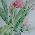 Tulips Painting by Sheila Romard Tulips Painting by Sheila Romard