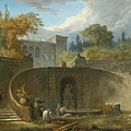 Villa Farnese with Gardens at Caprarola Painting by Hubert Robert Villa Farnese with Gardens at Caprarola Painting by Hubert Robert