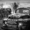 Vintage Classic Ford Pickup Truck in Black and White Photograph by Debra and Dave Vanderlaan Vintage Classic Ford Pickup Truck in Black and White Photograph by Debra and Dave Vanderlaan