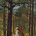 Waverly Oaks Painting by Winslow Homer Waverly Oaks Painting by Winslow Homer
