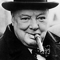 Winston Churchill Photograph by English School Winston Churchill Photograph by English School