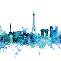 Paris France Skyline by Michael Tompsett Paris France Skyline by Michael Tompsett