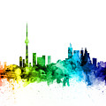 Toronto Canada Skyline by Michael Tompsett Toronto Canada Skyline by Michael Tompsett