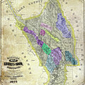 1876 Napa Valley Map Photograph by Jon Neidert 1876 Napa Valley Map Photograph by Jon Neidert