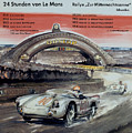 1950 Porsche Le mans Poster Digital Art by Georgia Fowler 1950 Porsche Le mans Poster Digital Art by Georgia Fowler