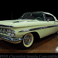 1959 Chevy Impala Convertible Photograph by Flees Photos 1959 Chevy Impala Convertible Photograph by Flees Photos