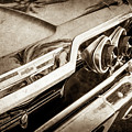 1963 Chevrolet Taillight Emblem -0183s Photograph by Jill Reger 1963 Chevrolet Taillight Emblem -0183s Photograph by Jill Reger