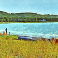 Beach Chairs #2 Digital Art by Digital Photographic Arts