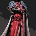 Crusader Warrior Painting by AM FineArtPrints Crusader Warrior Painting by AM FineArtPrints