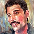 Freddie Mercury portrait by Suzann Sines Freddie Mercury portrait by Suzann Sines