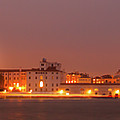 Panorama By Night Of Venice, italian City Photograph by Amanda Mohler Panorama By Night Of Venice, italian City Photograph by Amanda Mohler
