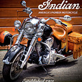 The Indian Motorcycle Photograph by David Patterson The Indian Motorcycle Photograph by David Patterson
