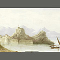 The Old Fortress of Corfu #2 Painting by MotionAge Designs