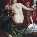 Venus with a Mirror Painting by Paolo Veronese Venus with a Mirror Painting by Paolo Veronese