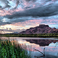 $150 - 20x30 canvas -  Red Mountain Sunset 090313-0233-2 #150 by Tam Ryan