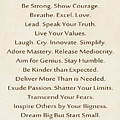 234- Rules For Being Amazing Photograph by Joseph Keane 234- Rules For Being Amazing Photograph by Joseph Keane