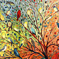 27 Birds Painting by Jennifer Lommers 27 Birds Painting by Jennifer Lommers
