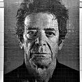 2nd Ave Subway Art Lou Reed B W by Rob Hans 2nd Ave Subway Art Lou Reed B W by Rob Hans