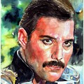 Freddie Mercury portrait by Suzann Sines Freddie Mercury portrait by Suzann Sines