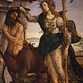 Pallas And The Centaur by Sandro Botticelli Pallas And The Centaur by Sandro Botticelli