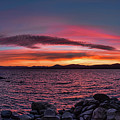 Tahoe sunset #3 Photograph by Martin Gollery