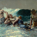 Undertow Painting by Winslow Homer Undertow Painting by Winslow Homer