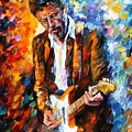 Eric Clapton Painting by Leonid Afremov Eric Clapton Painting by Leonid Afremov