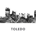 Toledo Ohio Skyline by Marlene Watson Toledo Ohio Skyline by Marlene Watson