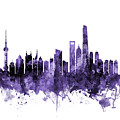 Shanghai China Skyline by Michael Tompsett Shanghai China Skyline by Michael Tompsett