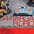 54th Targa Florio Porsche Race Poster Digital Art by Georgia Fowler 54th Targa Florio Porsche Race Poster Digital Art by Georgia Fowler
