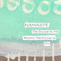 Namaste Painting by Linda Woods Namaste Painting by Linda Woods