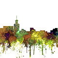 Santa Fe New Mexico Skyline by Marlene Watson Santa Fe New Mexico Skyline by Marlene Watson