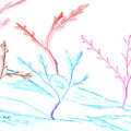 6 Winter Trees by Barbara Burns