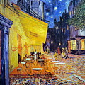 Cafe Terrace at Night by Vincent Van Gogh Cafe Terrace at Night by Vincent Van Gogh