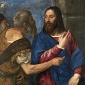 The Tribute Money Painting by Titian The Tribute Money Painting by Titian