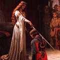 Queen Guinevere and Sir Lancelot Painting by MotionAge Designs Queen Guinevere and Sir Lancelot Painting by MotionAge Designs