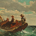 Breezing Up Painting by Winslow Homer Breezing Up Painting by Winslow Homer