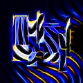 A Blue Blaze Digital Art by Diana Mary Sharpton A Blue Blaze Digital Art by Diana Mary Sharpton
