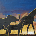 A Child Will Lead Them - 1 Painting by Rachel Natalie Rawlins A Child Will Lead Them - 1 Painting by Rachel Natalie Rawlins