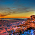 A December Beach Sunset Photograph by Ken Johnson A December Beach Sunset Photograph by Ken Johnson